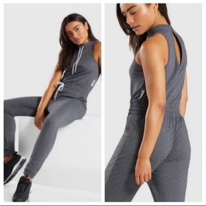 NWT Gymshark Solace Jumpsuit Grey size Medium